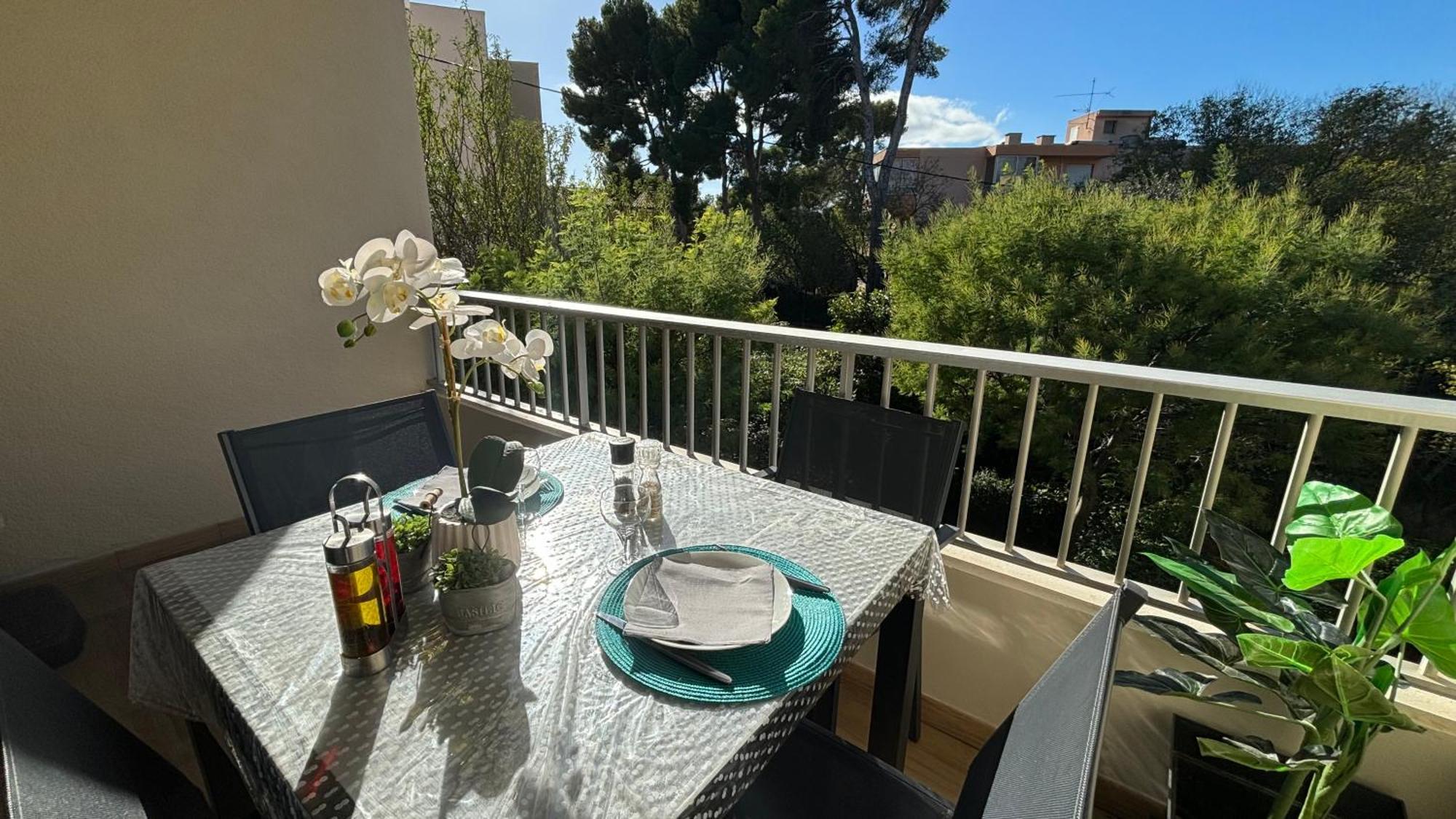 Proche Centre Sanary Studio Climatise 4 Personnes Экстерьер фото